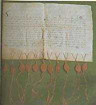 Lettera dei cardinali a Pietro del Morrone (5/7/1294)