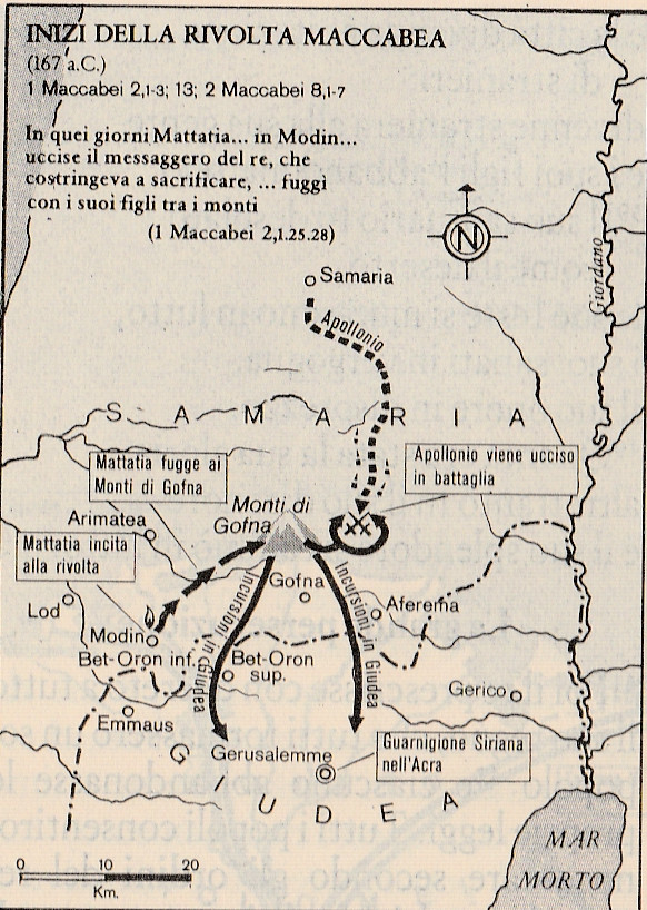 Inizi della rivolta maccabea