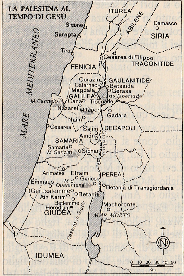 La Palestina al tempo di Gesù