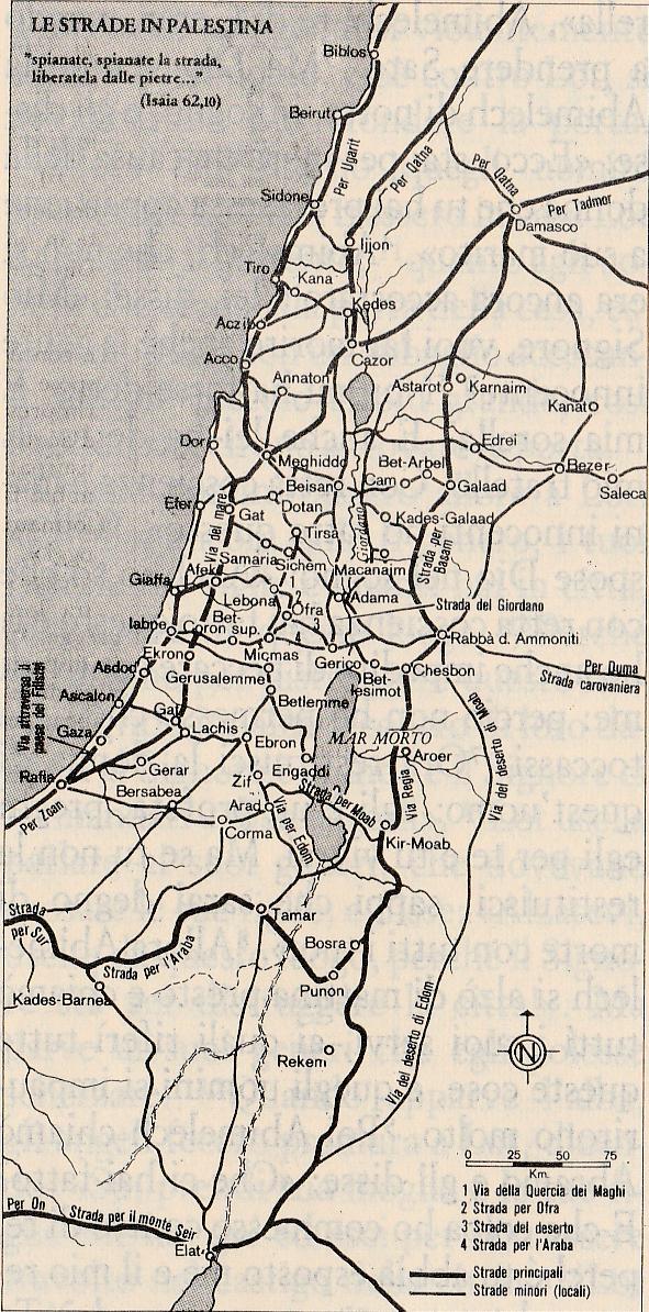 Le strade in Palestina