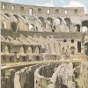 Roma. Interno dell'anfiteatro Flavio o Colosseo