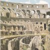 Roma. Interno dell&#039;anfiteatro Flavio o Colosseo