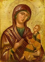 Teothokos con Gesù Bambino
